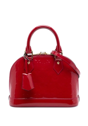Louis Vuitton Pre-Owned 2013 Monogram Vernis Alma BB satchel - Red