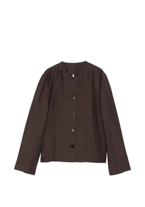 Liviana Conti buttoned jacket - Brown