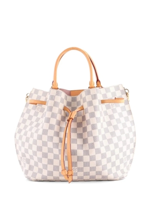 Louis Vuitton Pre-Owned Girolata Handbag Damier tote bag - White