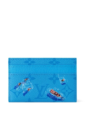 Louis Vuitton Pre-Owned monogram double card holder - Blue