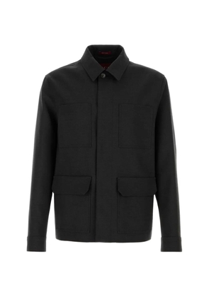 Gucci single-breasted coat - Grey