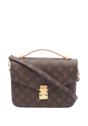 Louis Vuitton Pre-Owned 2020 Monogram Pochette Metis satchel - Brown