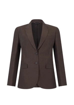Brooks Brothers two-button single-breasted blazer - Brown