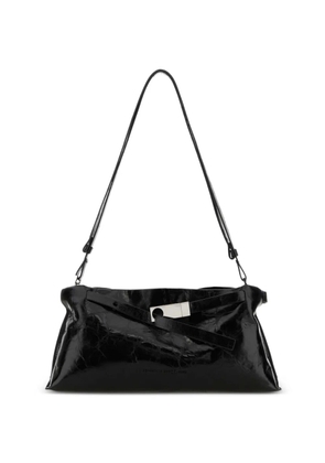 Benedetta Bruzziches Lauren leather shoulder bag - Black