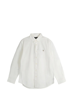 Polo Ralph Lauren Polo Pony-embroidered chambray shirt - White