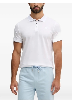 Karl Lagerfeld logo-detail polo shirt - White