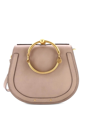 Chloé Pre-Owned Nile Leather Medium crossbody bag - Neutrals