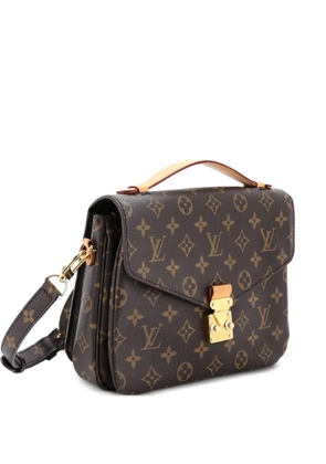 Louis Vuitton Pre-Owned Pochette Metis Monogram Canvas crossbody bag - Brown