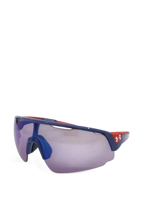 Under Armour geometric-frame sunglasses - Blue