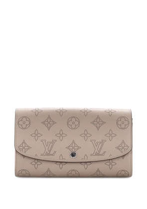 Louis Vuitton Pre-Owned Iris Wallet NM Mahina Leather small wallets - Neutrals