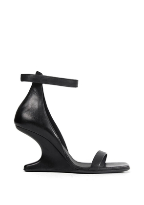 Rick Owens Cantilever ankle strap sandals - Black