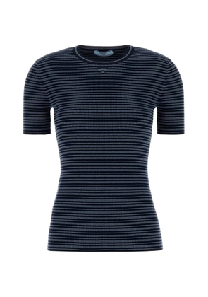 Prada striped knitwear - Blue
