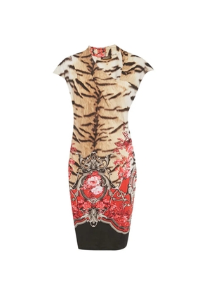 Roberto Cavalli Vintage printed midi dress - Neutrals