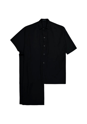 Yohji Yamamoto asymmetric-design jacket - Black
