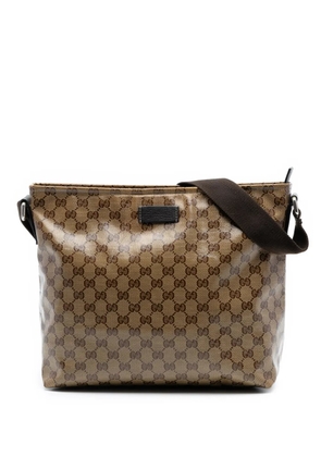 Gucci Pre-Owned 2016-2025 GG Crystal crossbody bag - Brown