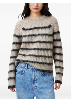 AllSaints Riga striped jumper - Neutrals