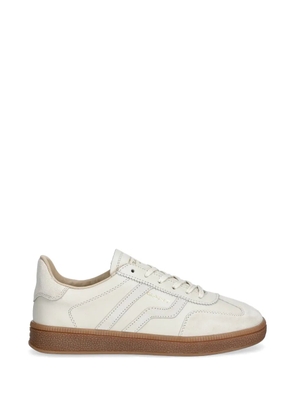 Gant lace-up panelled sneakers - Neutrals