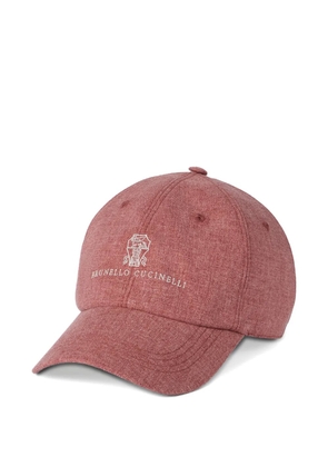 Brunello Cucinelli logo-embroidered baseball cap