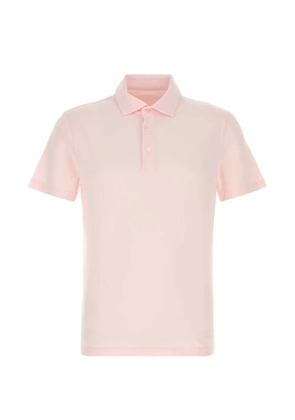 Fedeli stretch polo shirt - Pink