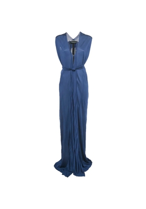 Roland Mouret belted maxi dress - Blue