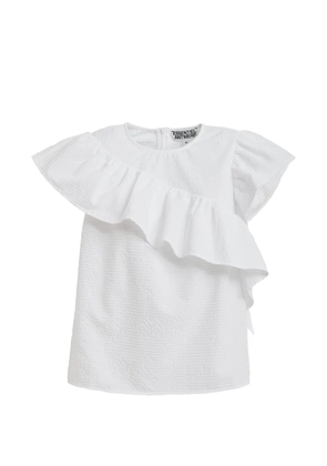 Essentiel Antwerp Joojoo ruffled blouse - White