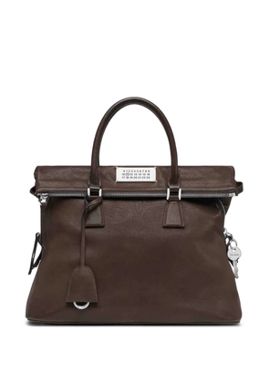 Maison Margiela XL 5AC Loved to Death tote bag - Brown