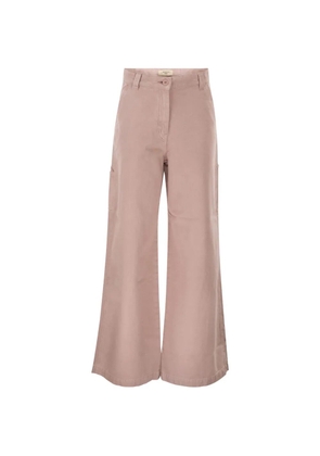 Weekend Max Mara carpenter wide-leg trousers - Pink