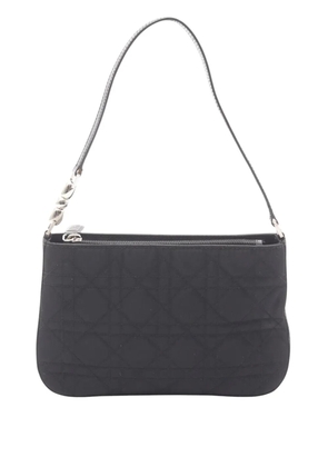 Christian Dior Pre-Owned 2010-2026 Nylon Cannage Shoulder Bag handbag - Black