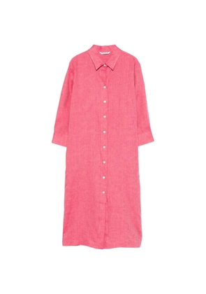 Caliban buttoned shirt mini dress - Pink