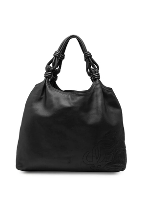 Loewe Pre-Owned 2007 Nappa Flamenco Hobo tote bag - Black