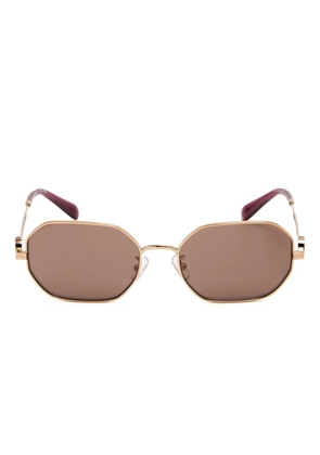 Tory Burch octagonal-frame sunglasses - Pink