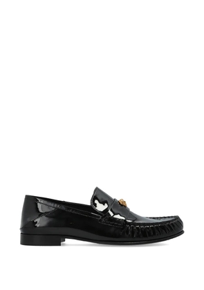 Versace medusa-detail loafers - Black