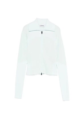 J.Lindeberg contrast zip-up jacket - Blue