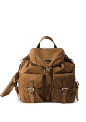 Prada medium Re-Nylon backpack - Brown