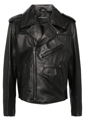 Stolen Girlfriends Club Rebel Heart Biker Jacket - Black