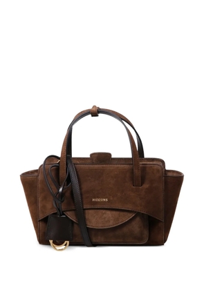HIDESINS Flap tote bag - Brown