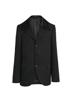 Comme Des Garçons striped blazer - Black