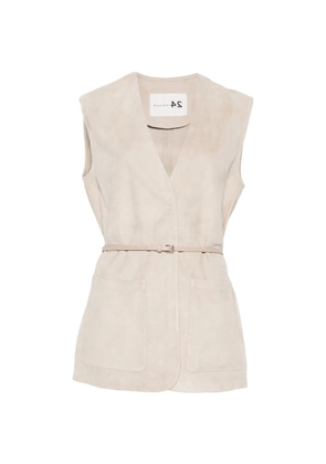 Manzoni 24 sleeveless waistcoat - Neutrals