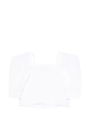 Liviana Conti puffed-sleeve blouse - White