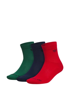 adidas Trefoil 2.0 socks (set of three) - Green