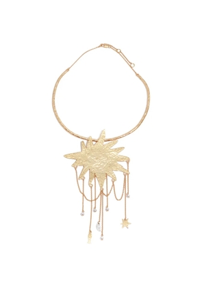 Bimba y Lola sun pendant necklace - Gold