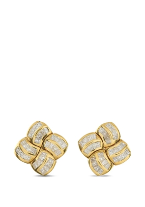 LB Exclusive Quad diamond earrings - Gold