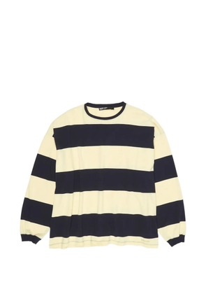 Bimba y Lola balloon-sleeved striped T-shirt - Blue