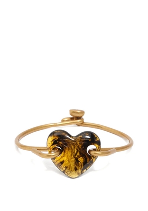 Bimba y Lola heart-pendant bracelet - Gold