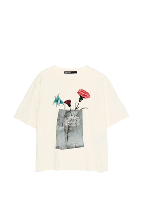 Bimba y Lola floral-print T-shirt - Neutrals
