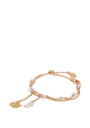 Bimba y Lola Sun and Moon chain bracelet - Gold