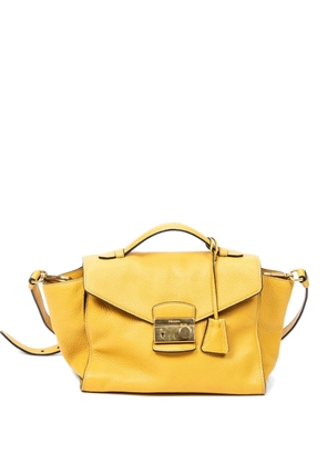Prada Pre-Owned Daino satchel bag - Yellow