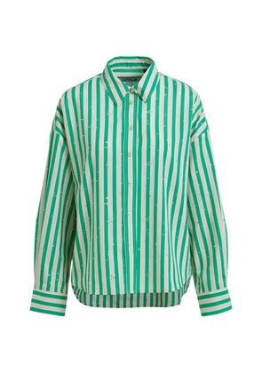 Essentiel Antwerp Jelief striped shirt - Green
