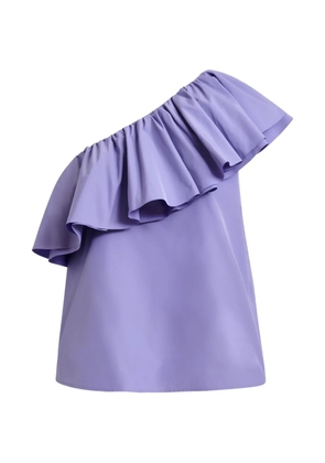 Essentiel Antwerp one-shoulder ruffled blouse - Purple