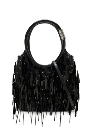 Sam Edelman beaded-tasseled tote bag - Black